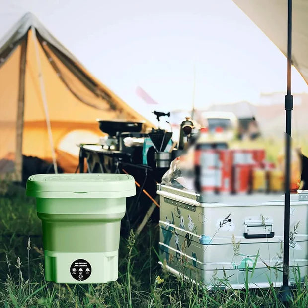 Foldable Mini Washing Machine with Dryer