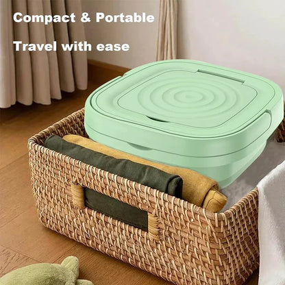 Foldable Mini Washing Machine with Dryer